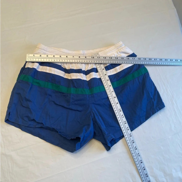 🌈  Vintage Vibes: Men’s Striped Shorts - Size LG by Club International 🌟 - Picture 13 of 13
